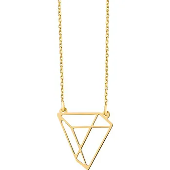 Náhrdelník LUNICA Stříbrný náhrdelník ZLATÉ ORIGAMI 103 Ag 925; ≤1,3 g.