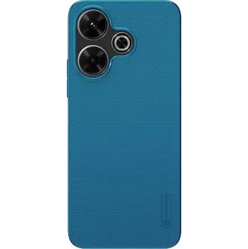 Pouzdro na mobilní telefon Nillkin Super Frosted Zadní Kryt pro Xiaomi Redmi 13 4G/Poco M6 4G Peacock Blue
