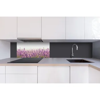 Obklad DIMEX | Dibond za kuchyňskou linku DBW-08040-125 | 80 x 40 cm | Levandulové pole + Dibond deska za kuchyňskou linku DIMEX v rozměru 80 x 40 cm, motiv Levandulové pole