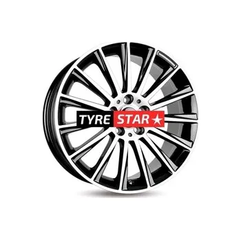 Alu kolo Keskin KT18 8,5x20 5x112 ET30 BLACK FRONT POLISH