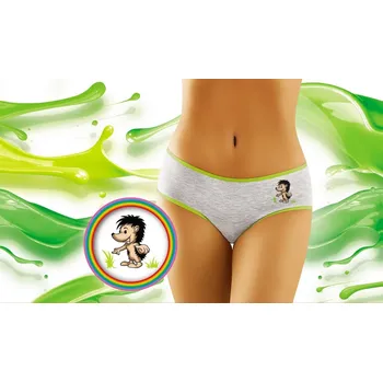 Dámské spodní prádlo Dámské kalhotky Jezyk 2505 - Wol-Bar XS