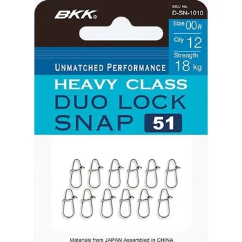 BKK Karabinka Duolock Snap-51 Velikost 00 18kg 12ks