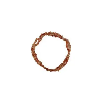 Náhrdelník Karneol - náhrdelník z kamínků 90 cm