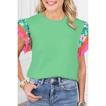 OMG Dámské tričko s krátkým rukávem Chrysalus zelená M