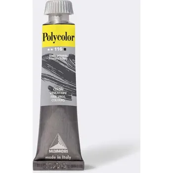 Speciální výtvarná barva Akryl Maimeri Polycolor 116 žlutá základní 20 ml