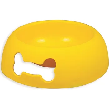 Miska pro psa Akinu Miska UH kost žlutá 0,4l