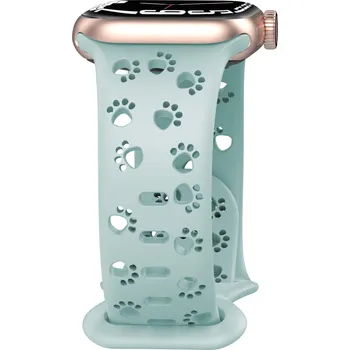 Akce 2+1 Řemínek s perforovanými pacičkami pro Apple Watch 38/40/41/42(S10)mm Barevná varianta: Tlumeně zelený