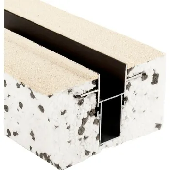 LED páska Deko-Light Combo profil pro trafa s izolací 1 m, černá 988172