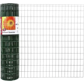 Pletivo Svařované pletivo Pantanet Essential, 1,22 × 25 m, oko: 50 × 100 mm, kov, PVC, zelené 7061298