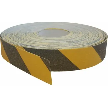 Páska protiskluzová černo žlutá 50mmx50m