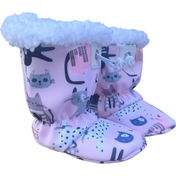 Capáčky Softshellové capáčky s beránkem kočičí tlupa s brzdičkou 0-6 měsíců