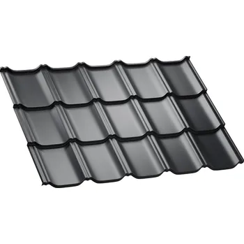 plechová krytina Regamet MONA - plechová střešní krytina - PUR text STRONG 300 SP50 Barva: RAL 9005/černá