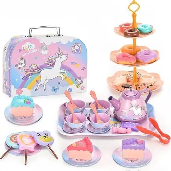 Dětská kuchyňka Dětská čajová souprava - Unicorn 48 dílná CABT250