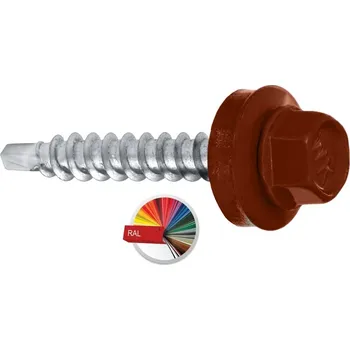 Šroub FARMÁŘSKÉ ŠROUBY- lakované -4,8 x 20 mm Barva: RAL 9005 / černá