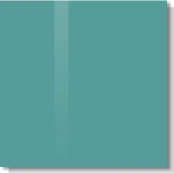 Kancelářský nábytek Zelená smaragdová skleněná magnetická tabule Smatab® 48 × 48 cm