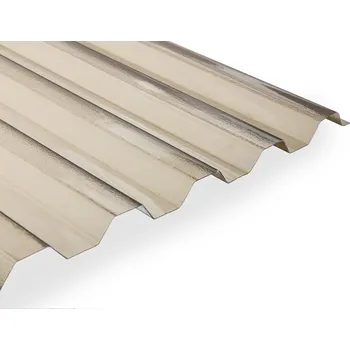Průsvitná krytina Polykarbonátová trapézová deska Guttagliss Makro ST 2,5 x 1,06 m bronz GU2803646
