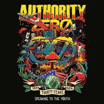 Zahraniční hudba LP Authority Zero: Speaking To The Youth CLR 2024 Coloured Red & Black Splatter Vinyl