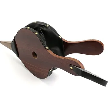 Podpalovač Perfect Home Dmýchadlo umělá kůže + dřevo 40 cm
