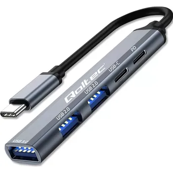 USB hub Qoltec 53790