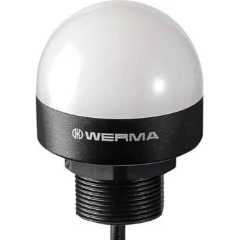 Maják Výstražný maják, řada: MC55 Blikající, stálé barva Čirá LED 60mA Montáž na základnu 10 → 30 v DC Certifikace CE,