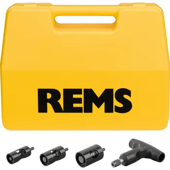 řezačka trubek Rems KaliGrat E Set 16×2+20×2+25×2,5/26×3, 114000, odhrotovací kalibrátory s račnou (Rems 114000 Kalibrační nástroj a vnější/vnitřní odhrotovač trubek - set 16×2+20×2+25×2,5/26×3)