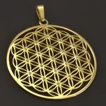 Goldpoint Velký zlatý přívěsek květ života Váha: 5.20 g