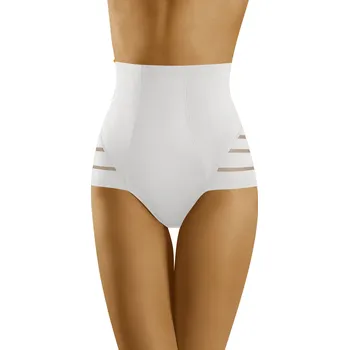 Dámské spodní prádlo Dámské kalhotky Efecta White - Wol-Bar XXL