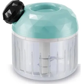 Kuchyňský mlýnek Ruční drtič česneku a zeleniny | kuchyňský mlýnek, mini sekačka - Zelená