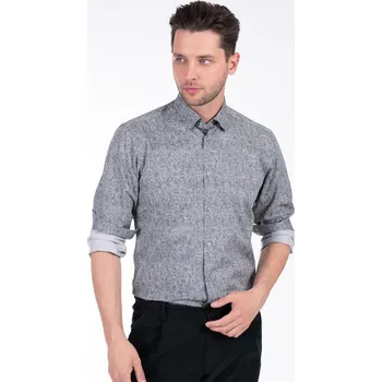 Pánská košile Bavlněná košile V pohodlném střihu 187827