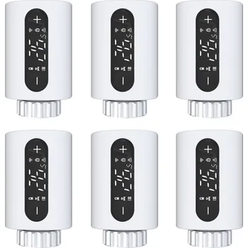 Hlavice pro radiátor Comet Termostatická hlavice Wifi TRV - set 6 ks - přímé spojení s Wifi