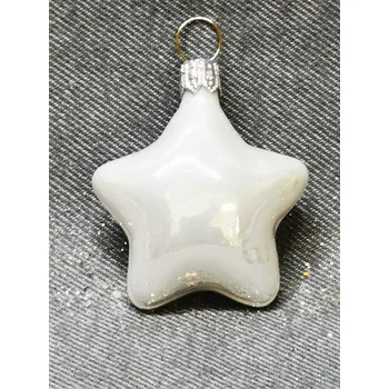 Vánoční ozdoba Hvězdička - Bílá