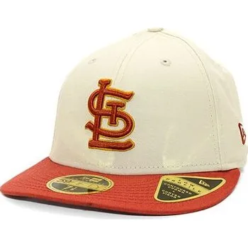 Kšiltovka Kšiltovka New Era - 59FIFTY Low Profile "Late Fall Vibes" - St. Louis Cardinals - Cream / Rust velikosti fitted caps 7 3/8 (58.7 cm)