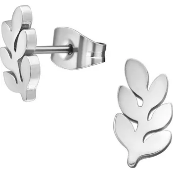 Náušnice Prosperk Náušnice ocelové lístky S3470