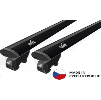 Nosič kol Střešní nosič HAKR wing BMW X5(E70) r.v. 2007-2013 s integrovanými podélníky (černé tyče)