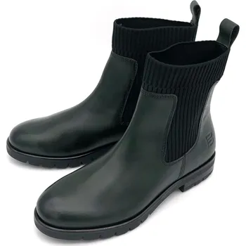 Dámská zimní obuv Dámská kožená kotníková obuv 7110 BAGATT zelená Barva: Zelená, Velikost: 38