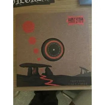 Zahraniční hudba LP Harvestman: Triptych Part Three CLR 2024 Coloured Cloudy Clear & Black Galaxy Vinyl