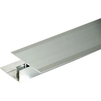 Stavební profil Kovalex Terasový profil přechodový, hliník, 250 × 6 × 2,25 cm, stříbrný 67160