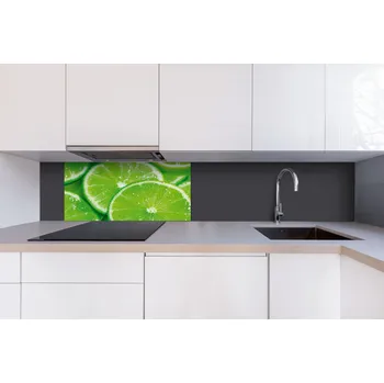 Obklad DIMEX | Dibond za kuchyňskou linku DBW-08040-074 | 80 x 40 cm | Limetka + Dibond deska za kuchyňskou linku DIMEX v rozměru 80 x 40 cm, motiv Limetka
