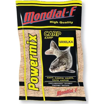Návnadová surovina Mondial F Krmítková směs Powermix Carp 1 kg-Vanilka