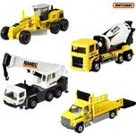 Matchbox 4 ks pracovní vozidla