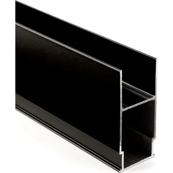 LED páska Deko-Light Combo profil pro trafa do betonu 1 m, černá 970804