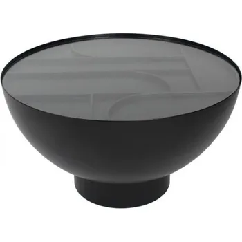 Konferenční stolek BIZZOTTO Konferenční stolek ARCHIE ø70x40 cm černý