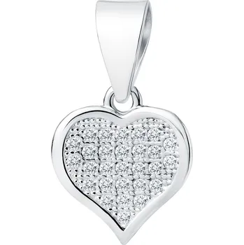 Přívěsek LUNICA Stříbrný přívěsek SRDCE 0031 Ag 925; ≤1,1 g.