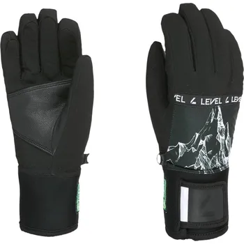 Dětské rukavice Level Comet JR Glove 24/25 Black White 4XL
