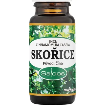 Esenciální olej Skořice 50 ml (Saloos Esenciální oleje)