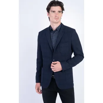 Pánské sako Seersuckerové sako V pohodlném střihu 187681