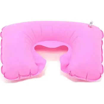 Cestovní polštářek Cestovní polštářek | nafukovací polštářek za krk - Růžový