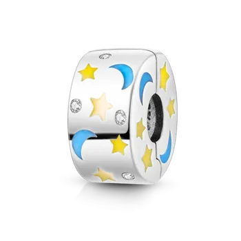 Korálek Prosperk Korálek na náramek stopper obloha S4018