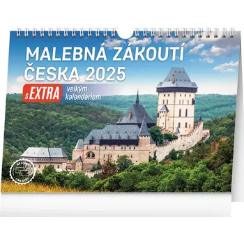 Kalendář Notique Malebná zákoutí Česka 2025