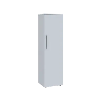 Šatní skříň LXN 4 - 4D kancelářská skříň, 1-dveřová, pravá, 1450x400x400, bílá